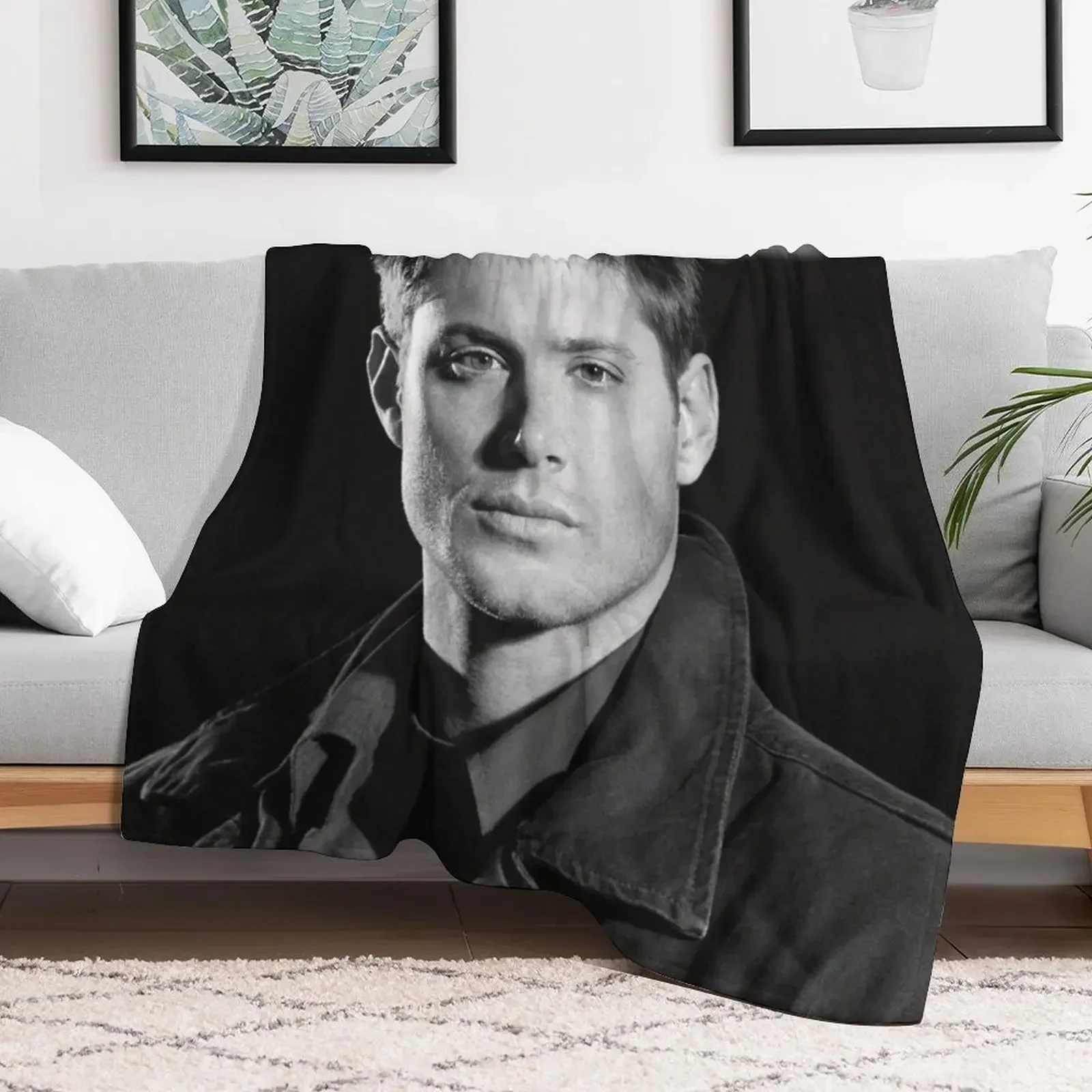 young dean winchester Throw Blanket Weighted for sofa Quilt Blankets