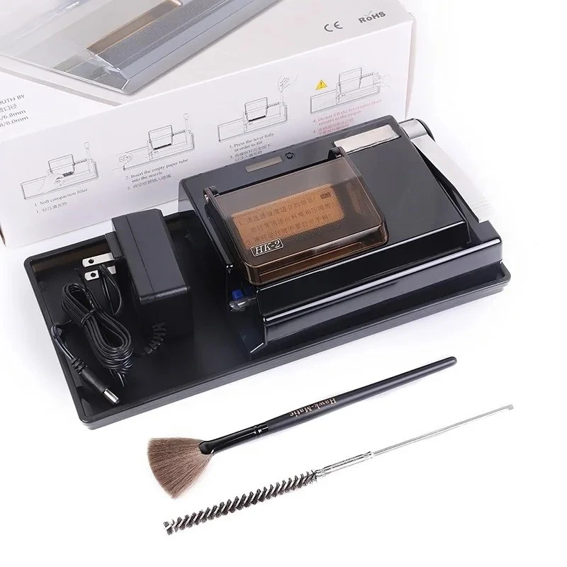 HK‑2 6.5mm Electric Cigarette Rolling Machine 100‑240V EU/US Standard Household Cigarette Maker