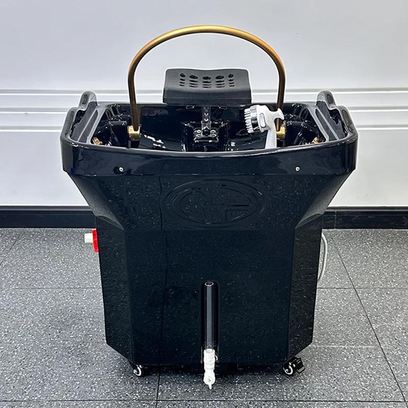 60L Water Storage Tank Portable Salon Head Spa Equipment Mobile Shampoo Portable Massage Shampoo Bed Basin