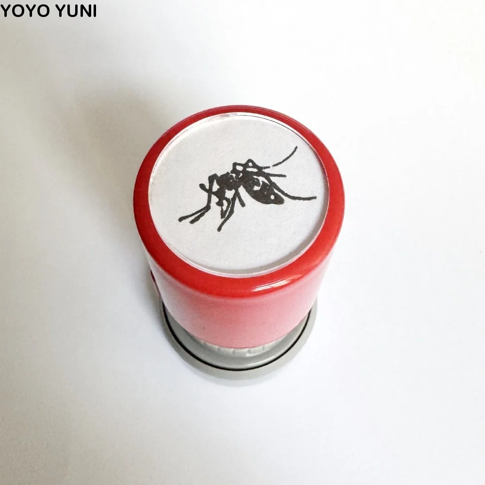 Assorted Stamps Mosquito Stamps Novelty Cartoon Bug Funny Prank Stamp Drawing Doodle Graffiti DIY Handcraft Animal Insect Stamp
