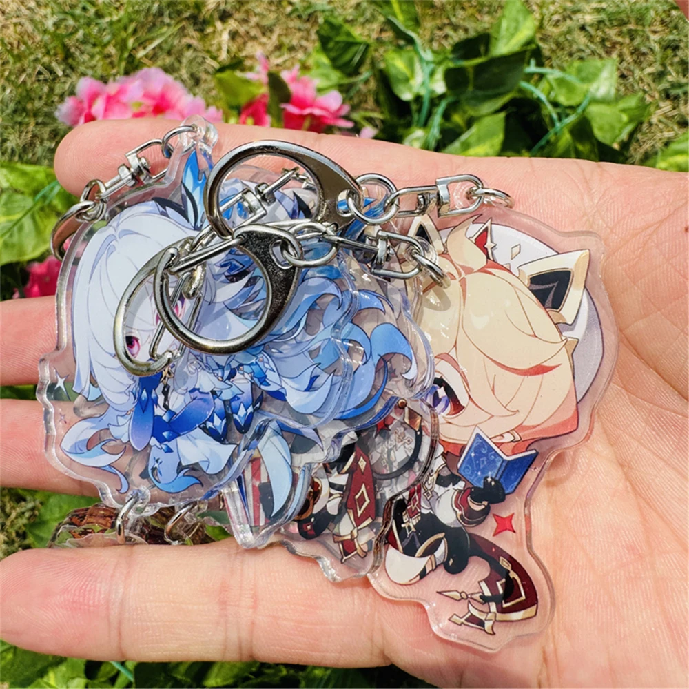 ゲーム原神ダリアスカーカーコスプレ衣装アクリルキーホルダーキーアクセサリーペンダント