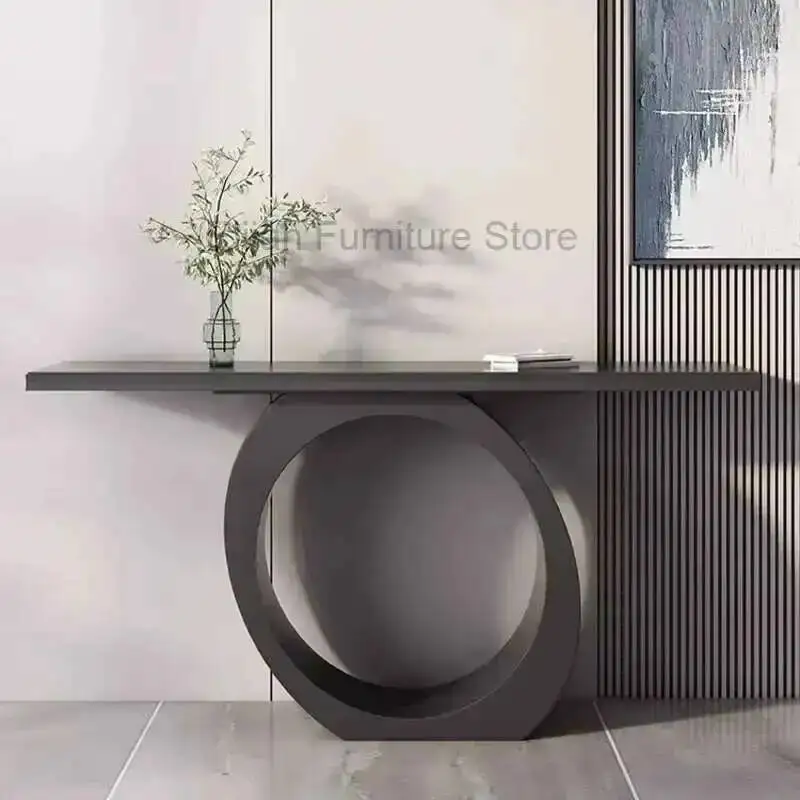 

Hallway Modern Nordic Console Table Midcentry Metal Luxury Console Table Entrance Lobby Woonkamer Tafel Living Room Furniture