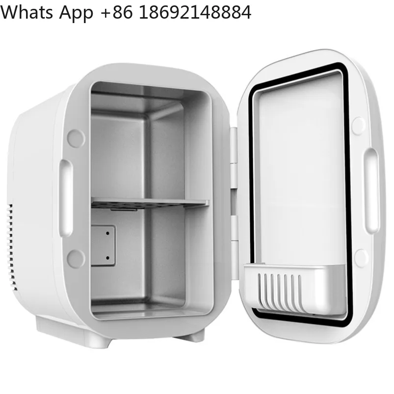 Car refrigerator 6 liters family car dual-purpose hot and cold mini beauty refrigerator