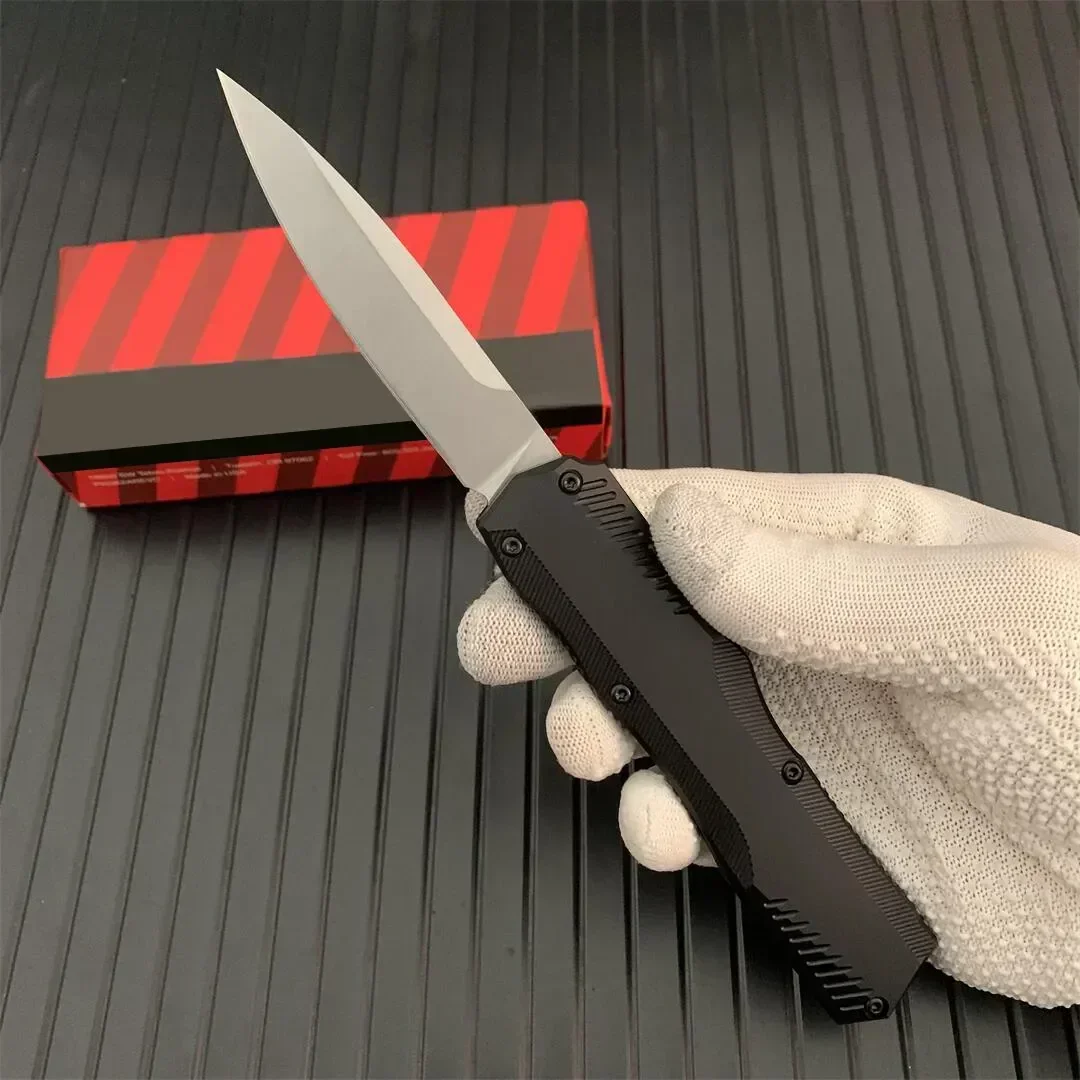 Outdoor KS 9000 Livewire Pocket Knife CPM-20CV Stonewashed Blade Aluminum Handle Tactical Hunting Combat EDC Folder Sharp Tools