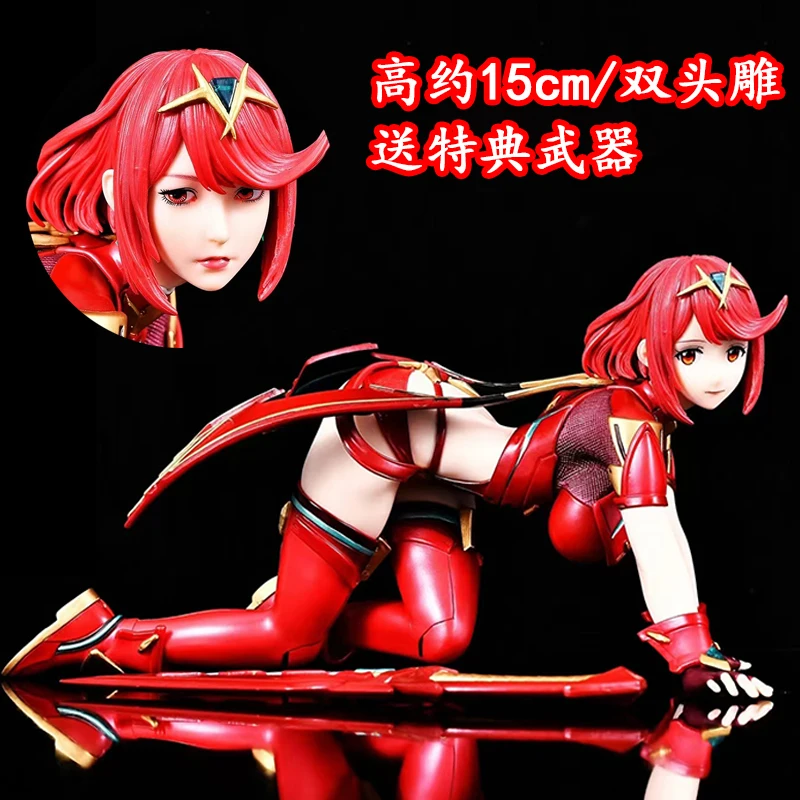 In Stock Xenoblade Chronicles 2 Pyra And Mythra Game Girl Figure Pvc Action Anime Model Toys Collection Dolls Surprise Gift