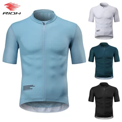 RION Cycling Jersey Men MTB Maillot Shirts Bicycle Clothing Mountain Bike Men's T-Shirt Wear Summer Outfit Clothes Jumper