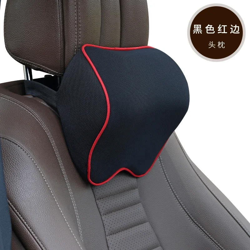 

Universal Car Headrest Neck Pillow Softness Memory Foam Support Head Rest Protector Breathable Neck Cushion Automobiles Interior