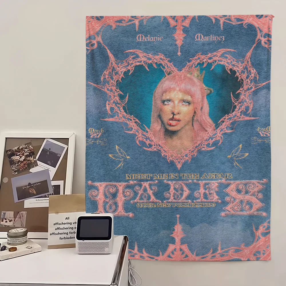 Singer Melanie Martinez Hades 2026 q flag Living Room Wall Club Hanging Home Dorm Decor Art Garage Bar Live Decoration Banner