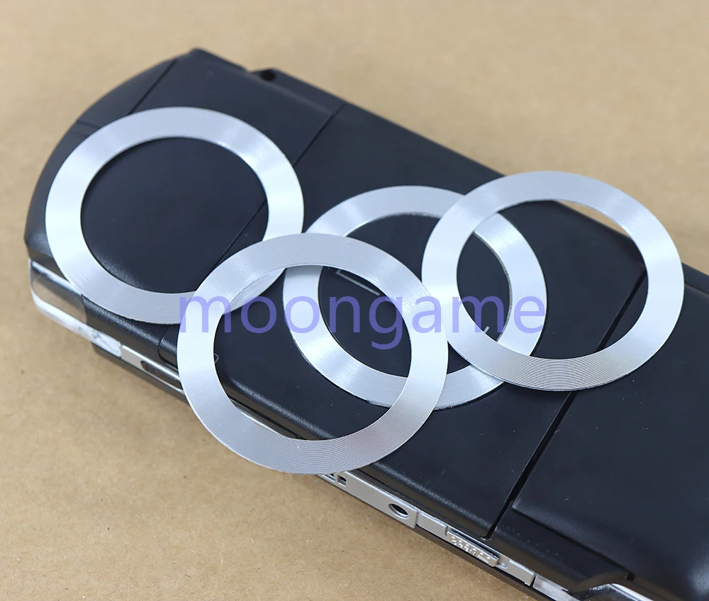 1pc Sliver Back Ring for PSP 1000 Back Door Cover Shell Steel Ring For PSP1000 Game Console Accessories
