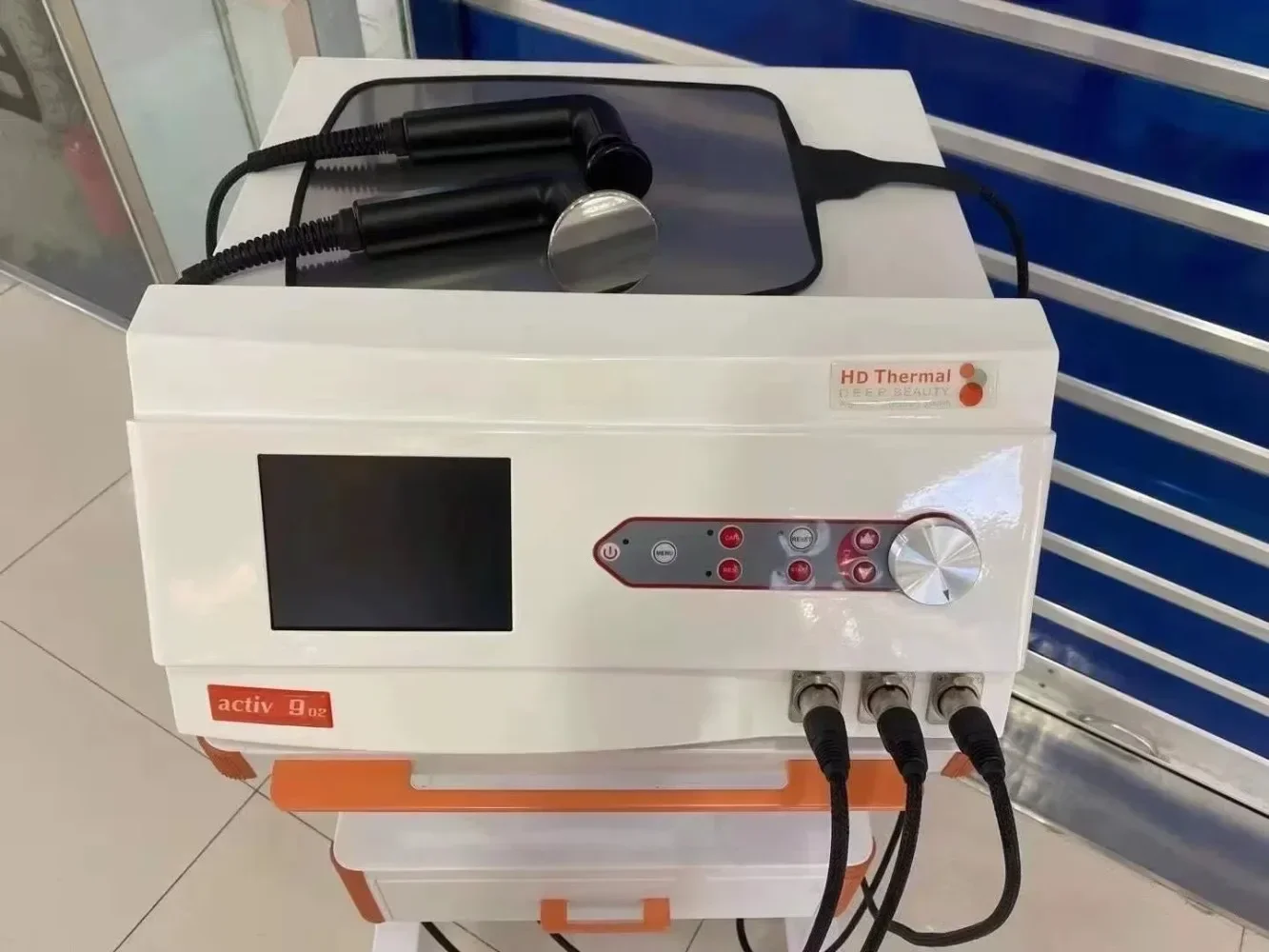 Dubniy INDIBA Activ 902 RF Face Lift Body Slimming Wrinkle Removal Pain Relief Anti-Cellulite Diathermy Machine Beauty Device