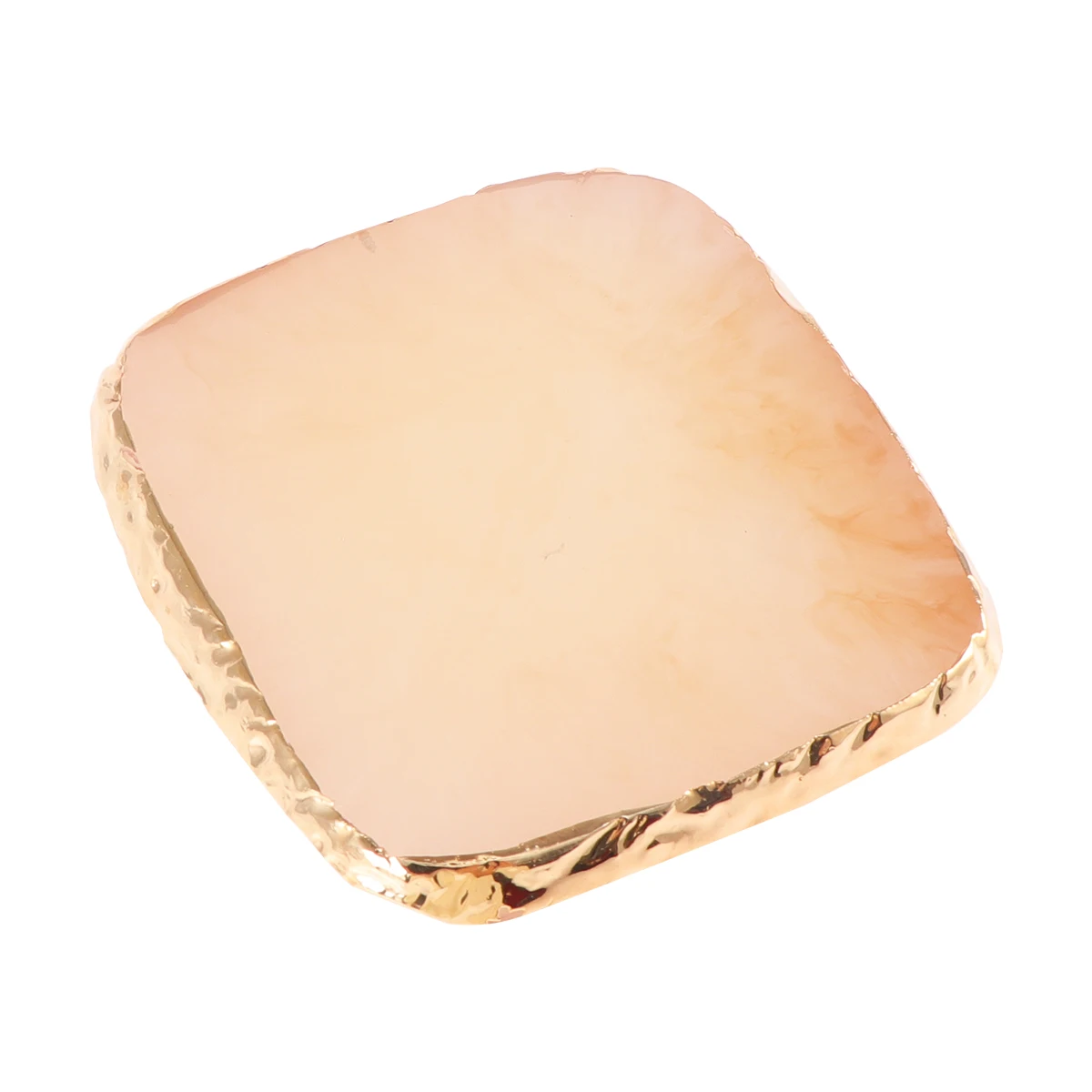 1 Buah Palet Warna Kuku Resin Bentuk Kotak, Plat Display Manikur Tekstur Halus Mudah Dibersihkan, Baki Pencampur Nail Art untuk Penggunaan di Rumah dan Toko