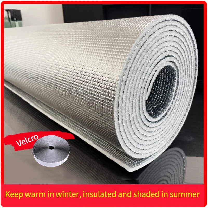 

Trimmable，Thermal insulation film，window, roof, indoor double-sided aluminum film, pearl cotton sunshade and sun protection film