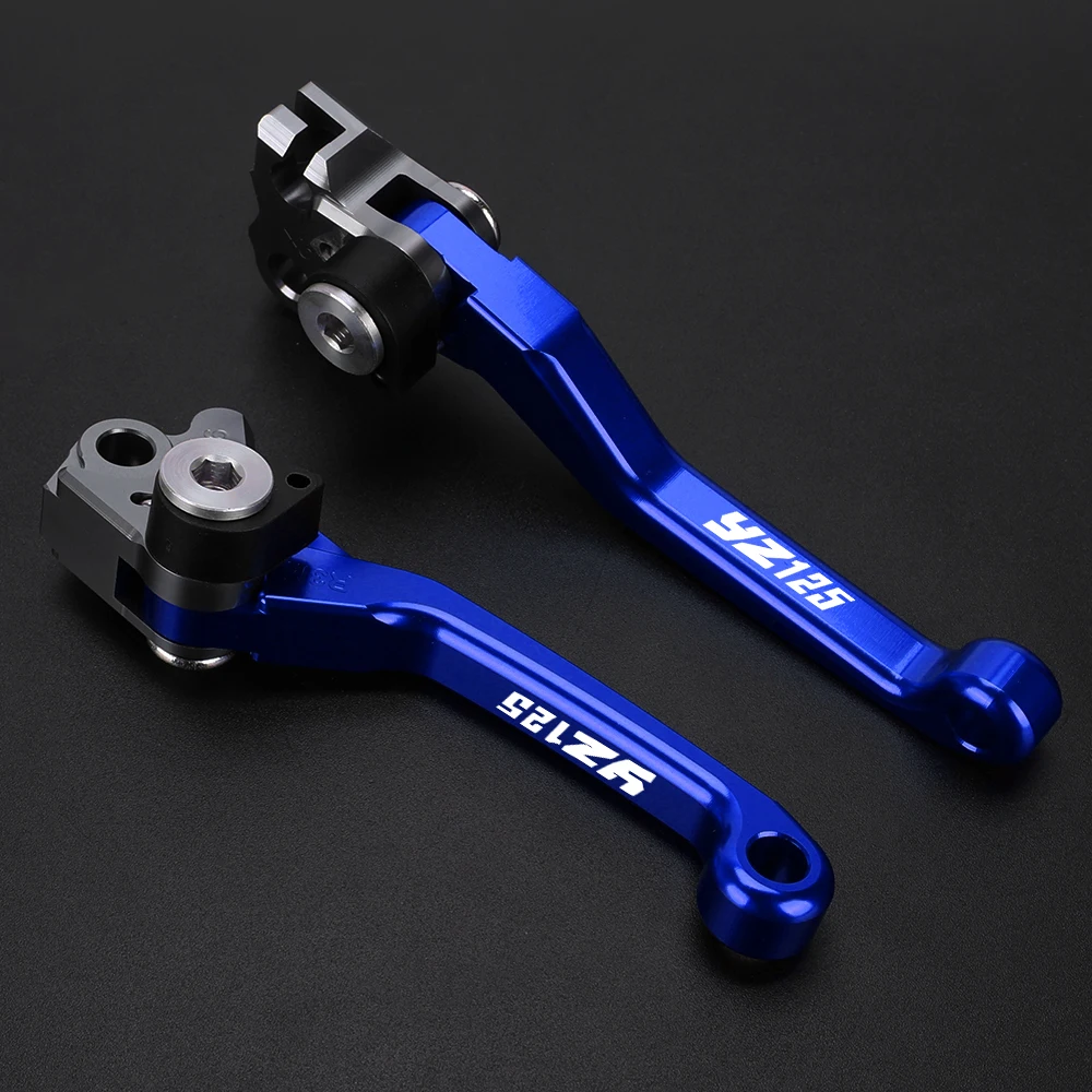 YZ125 Motorcycle Brake Clutch Levers Motocross CNC Pivot Dirt Bike Handle For YAMAHA YZ125 YZ 125 2015-2021 2022 2023 2024 2025