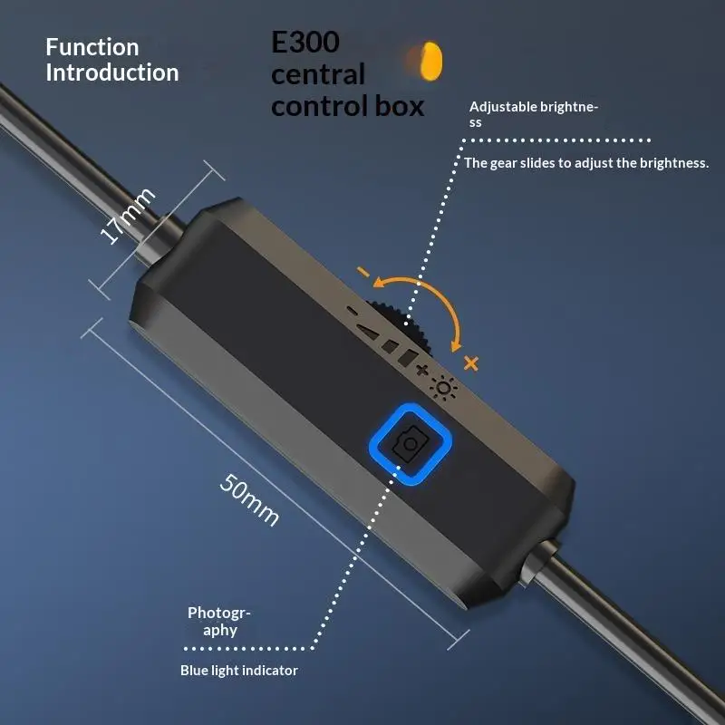 Type-C Industrail Endoscope Micro USB Single Dual Camera For Android Phones Waterproof Probe LED Car Inspection Borescope