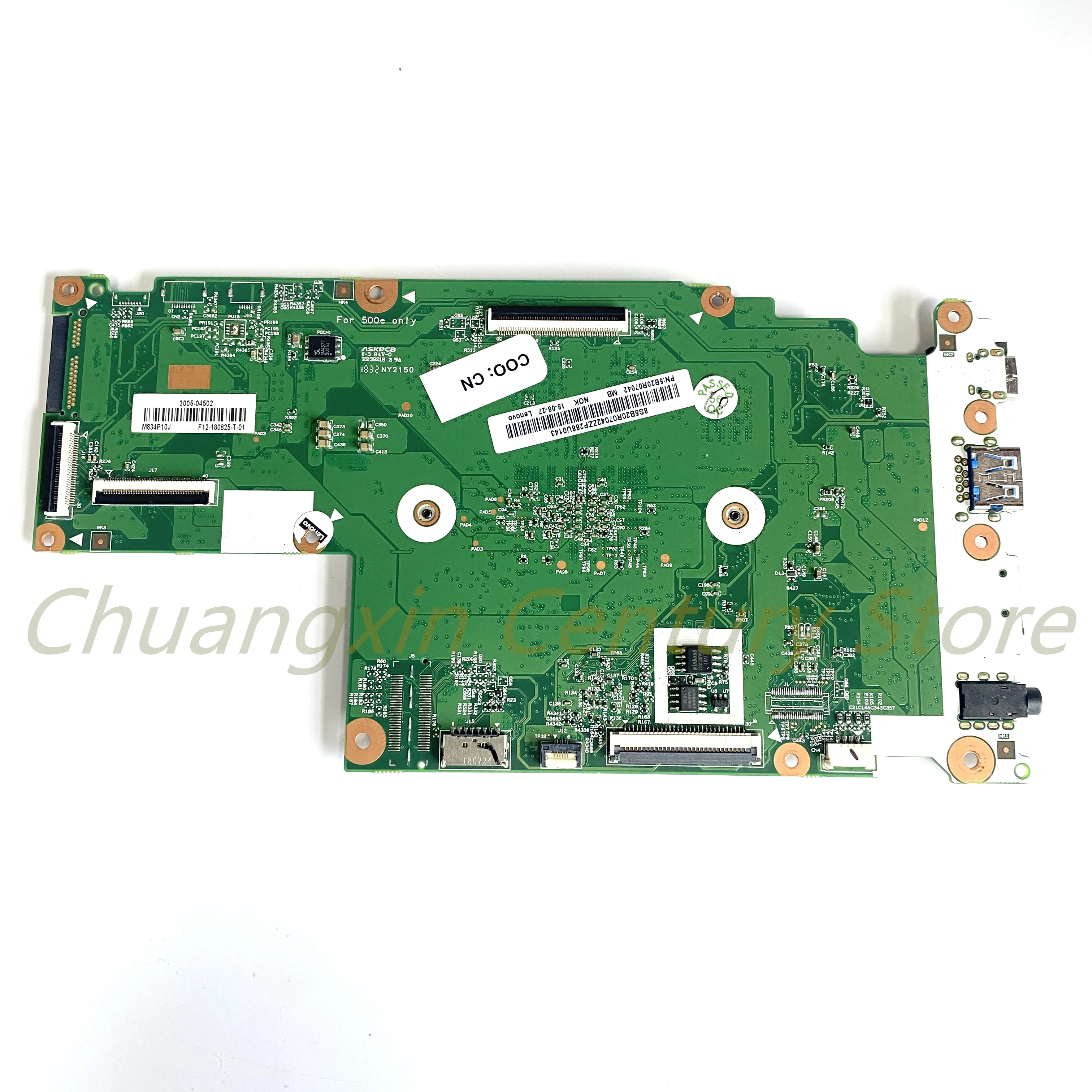 Suitable for Lenovo 100E Chromebook laptop motherboard BM5736-V1.4 with N3350 CPU 4G RAM 32G SSD 100% Tested Fully Work