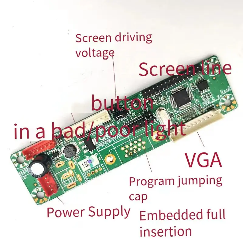 MT6820-MD V2.0 Universal Program Driver Board LVDS LCD Driver Board Support 10-42 Inch Universal Driver LCD Displayer Module