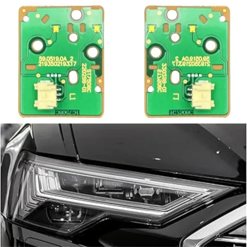 

Чип источника света Angel Eye для фар Audi A6 C8 Matrix 2020-2023, модуль LED Angel Eye DRL, плата PCB, аксессуары для автомобиля