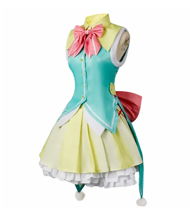 Wonderlands×Showtime Kusanagi Nene  Cosplay Costumes Colorful Stage Feat Uniform Skirt Suit Lovely Costume Role Play Wig Suit