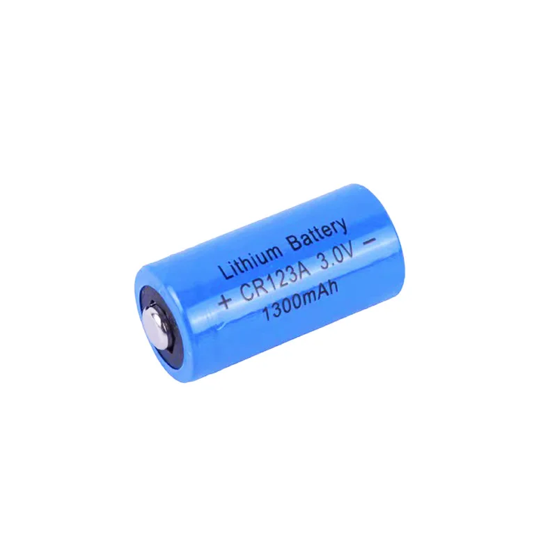 CR123A 3.7v 1300mAh lithium-ion Not rechargeable battery, CR123A, suitable for laser indicator LED flashlights