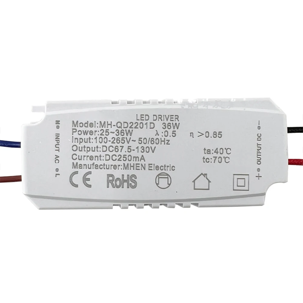 LED DRIVER MH-QD2201B 24W MH-QD2201D 36W MH-QD1802C 42W MH-QD2202 50W