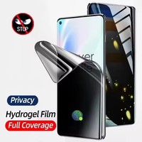 Privacy Hydrogel Film For Huawei Mate 40 RS Y7a P Smart 2021 Y9a Enjoy 20 Plus Enjoy 20 Pro Screen Protector For Honor X10 Max