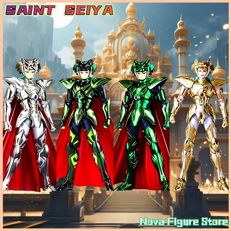 Em Estoque: Coleção de Bonecos de Ação Saint Seiya Myth EX - Jimo Tigre Negro/Tigre Branco, Kaiyang Estrela, Hido/Badu - Presentes Colecionáveis