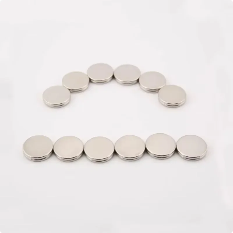 1/5/10pcs 10mm Neodymium Iron Boron Magnet, Round Magnet Piece For DIY, Fridge Magnet, Craft, Office Supplies