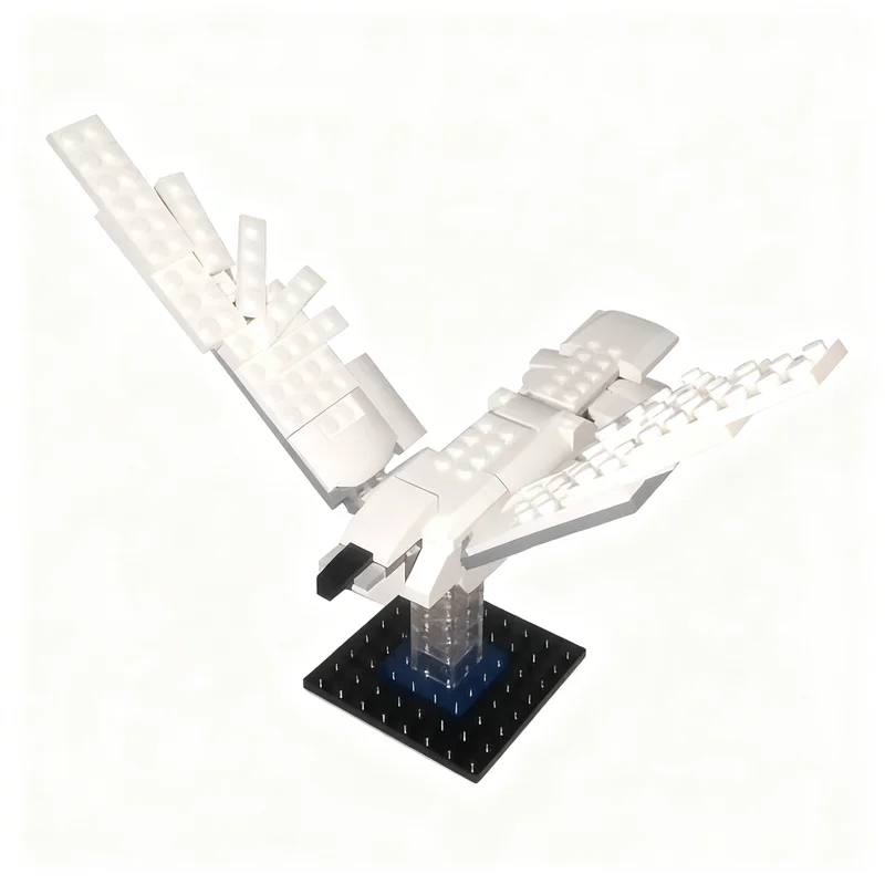 104 stuks MOC Classic The Flying Dove La Colombe Volante Modelbouwstenen Constructiespeelgoed Idee Kerstcadeaus Onderwijs