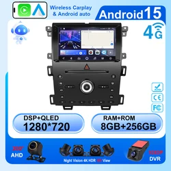 Android Auto For Ford Edge 2011 2012 2014 2015 Car Radio Video Player 5G WIFI Navigation Multimedia Stereo Carplay No 2din DVD