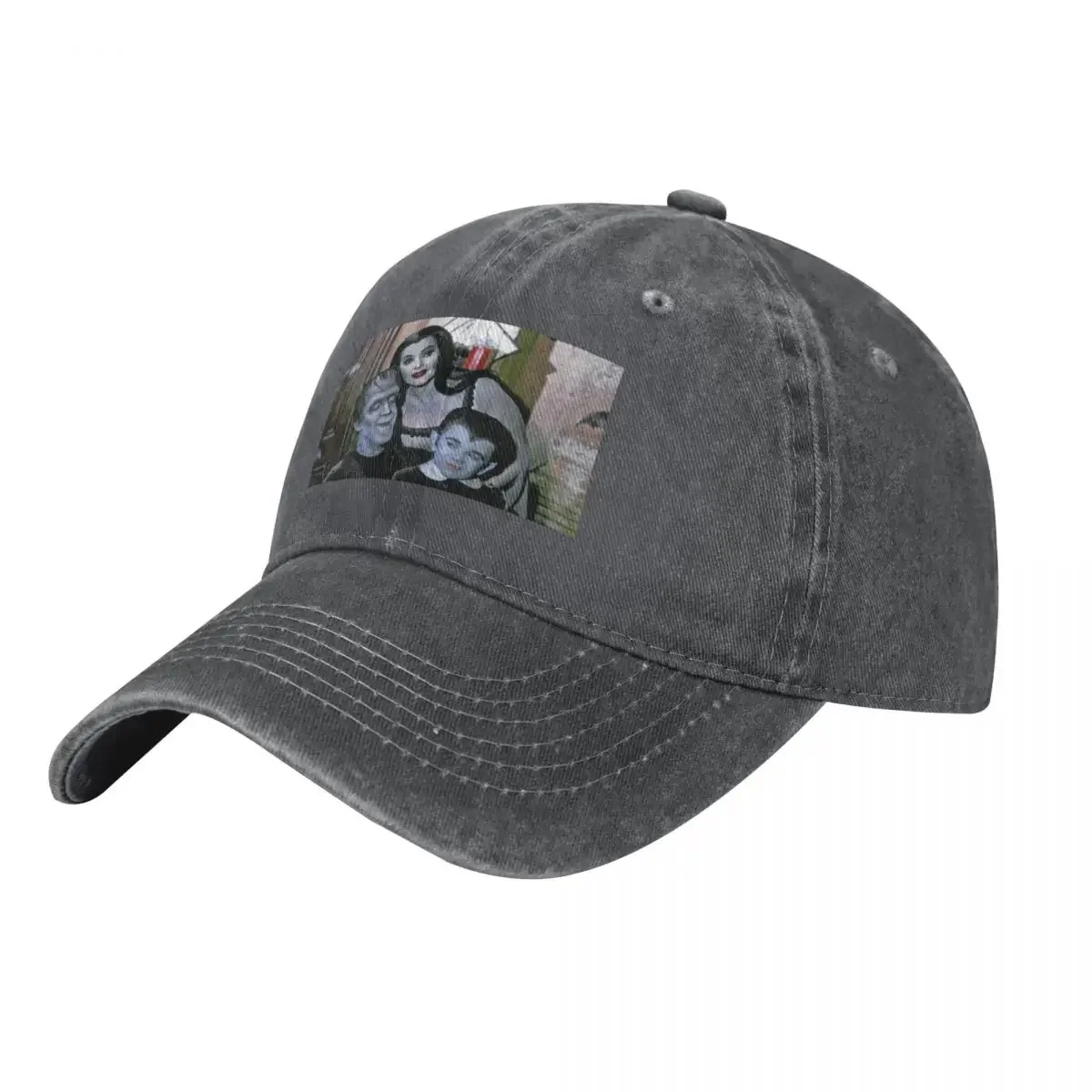 Herman Munster, Lily Munster, Eddie Munster Baseball Cap black western Hat Wild Ball Hat Beach Outing Boy Child Women's