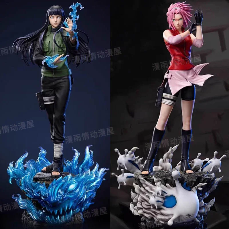 

Anime Naruto Figura Haruno Sakura Figures Gk Hyuga Hinata Action Figure Shippuden Statue Pvc Collection Figurine Decoration Toys