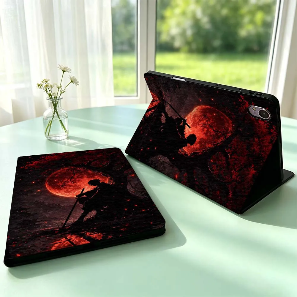The Silent Samurai For Huawei MediaPad MatePad Honor Pro V6 9 V8 X9 X 10 13.3 12.3 11 11.5 Inch Tablet Case Pen Tray