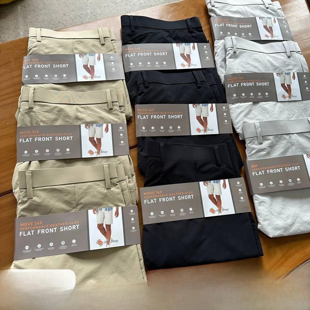 

Легкие дышащие орты для гольфа Qui-Dry для мужчин. Летние модные универсальные повседневные прямые брюки от Pookytage.