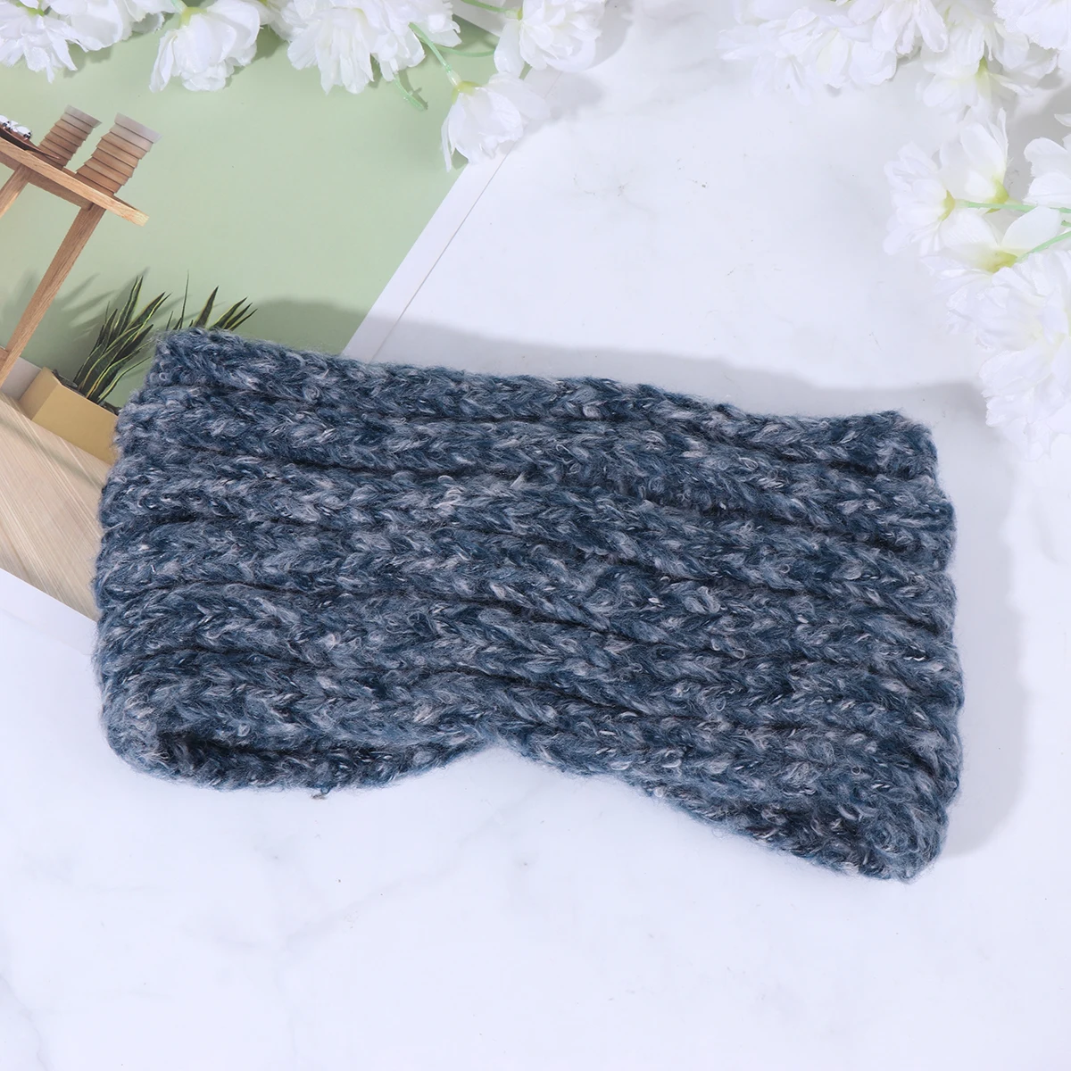 

Wide Headband Fashion Headdress Knitting Hair Woolen Hoop Women Elegant Design Durable Daily Engagement Parties Gift