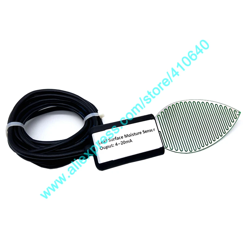Precio bajo de fábrica 4 a 20MA Sensor de humedad de superficie de hoja Sensor de humedad de superficie de hoja medidor de monitoreo de grabación Folium de hojas