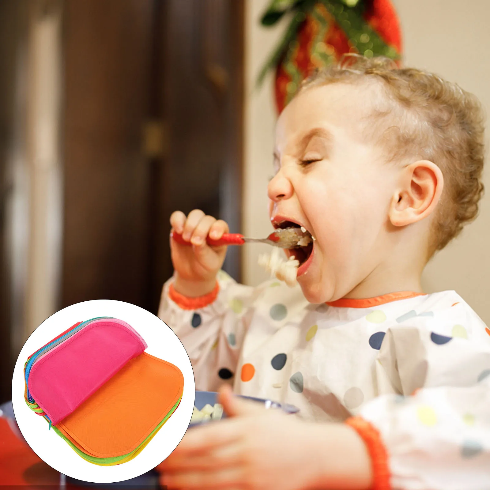 

24 PCS Children's Apron Aprons Kids Art Sprinkle Paint Painting Artist Smock Baby