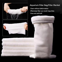 Aquarium Filter Reuse Wash Filter Magical Blanket Bag Pad Biochemical Biological Filtration Clean for Fish Tank Accessories