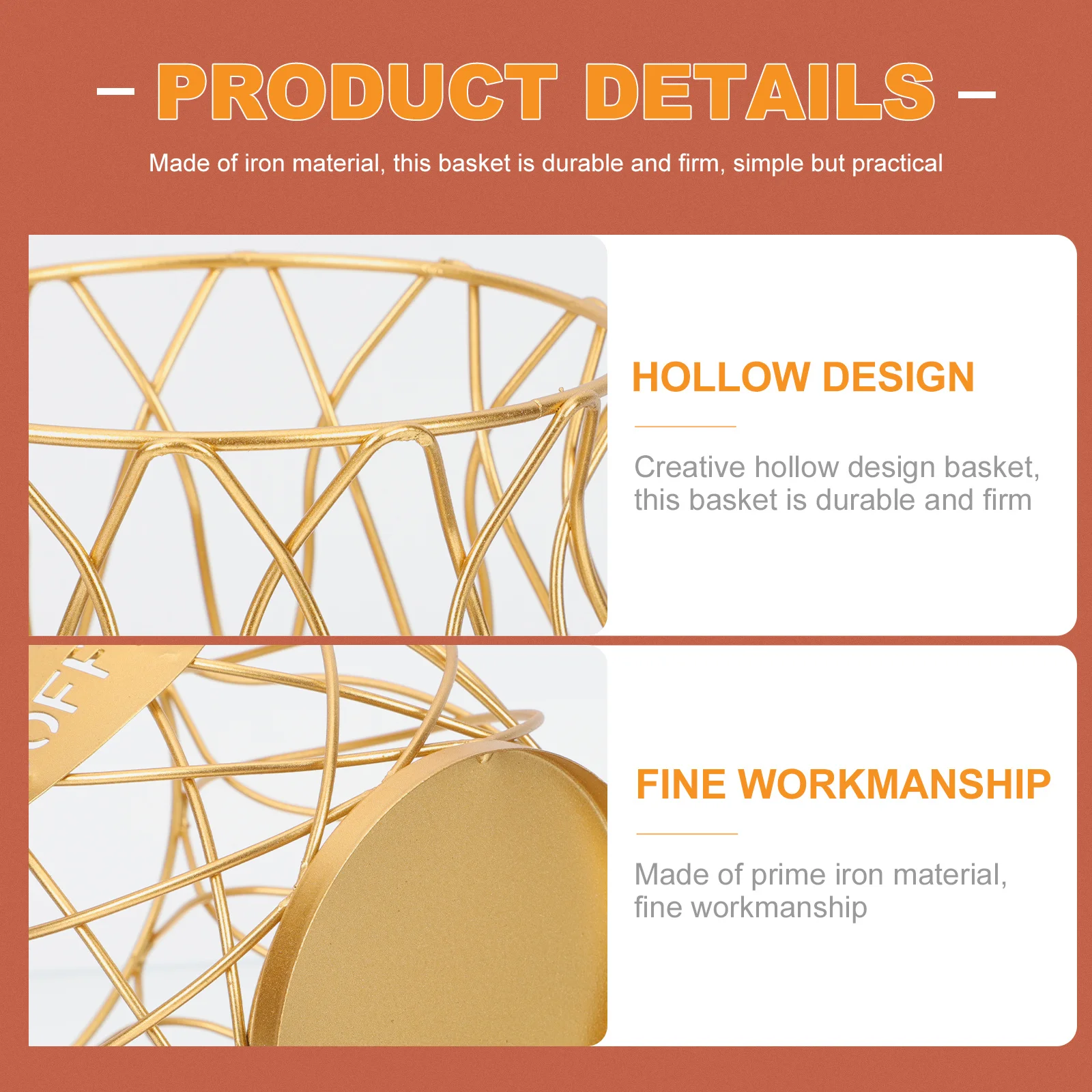 

Iron Art Hollow Fruit Basket Metal Snack Holder Kettle Shaped Design Portable Lightweight Storage Organizer Desktop Fruit