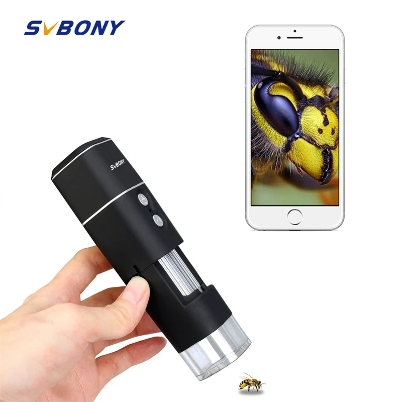 

SVBONY SV606 Digital Handheld Microscope 50x-1000x Connectable Electronic Devices for Cultivate Children's Interests