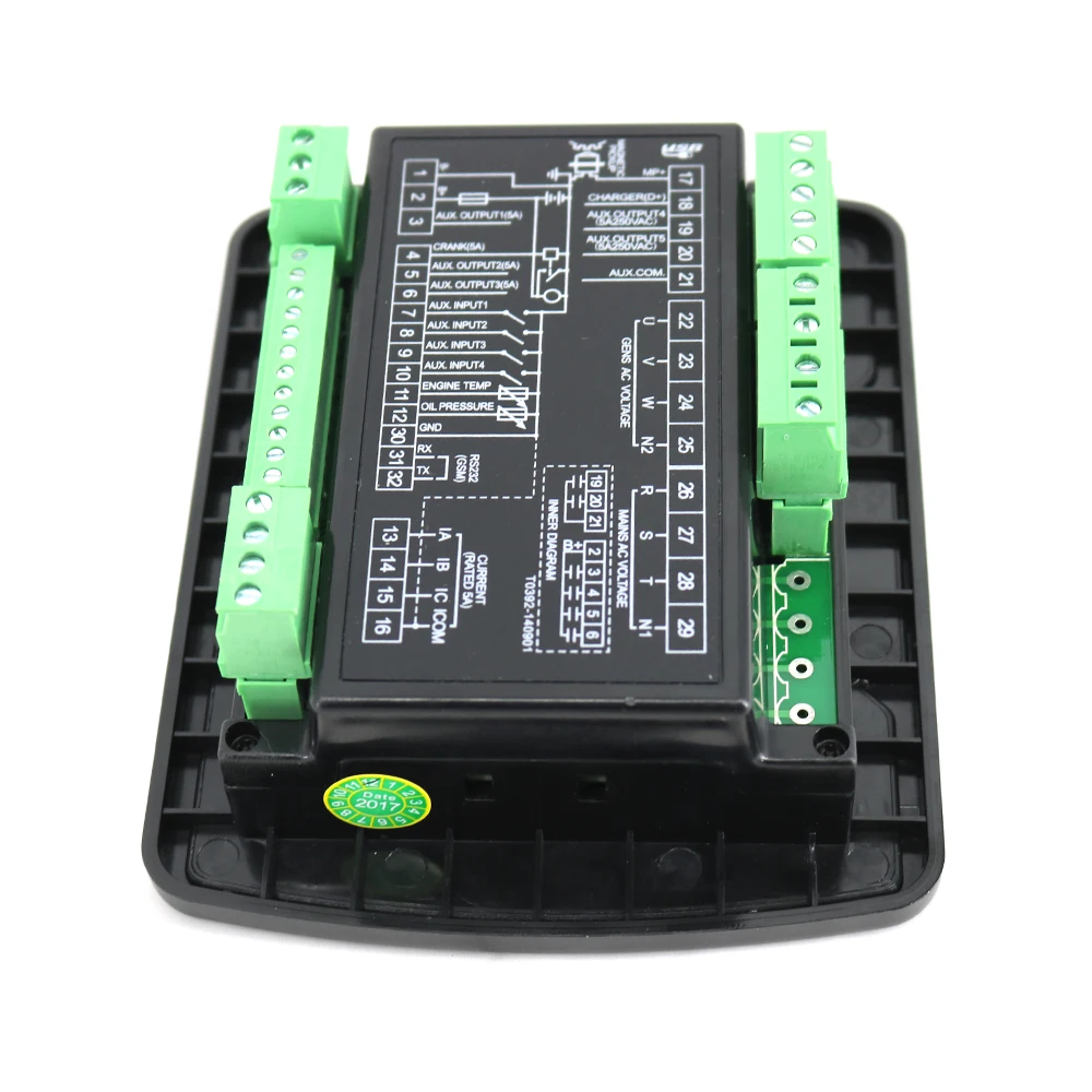 ตัวควบคุมเครื่องกําเนิดไฟฟ้าอัตโนมัติดีเซล LXC3110 การเปลี่ยน DSE3110 DSE3120