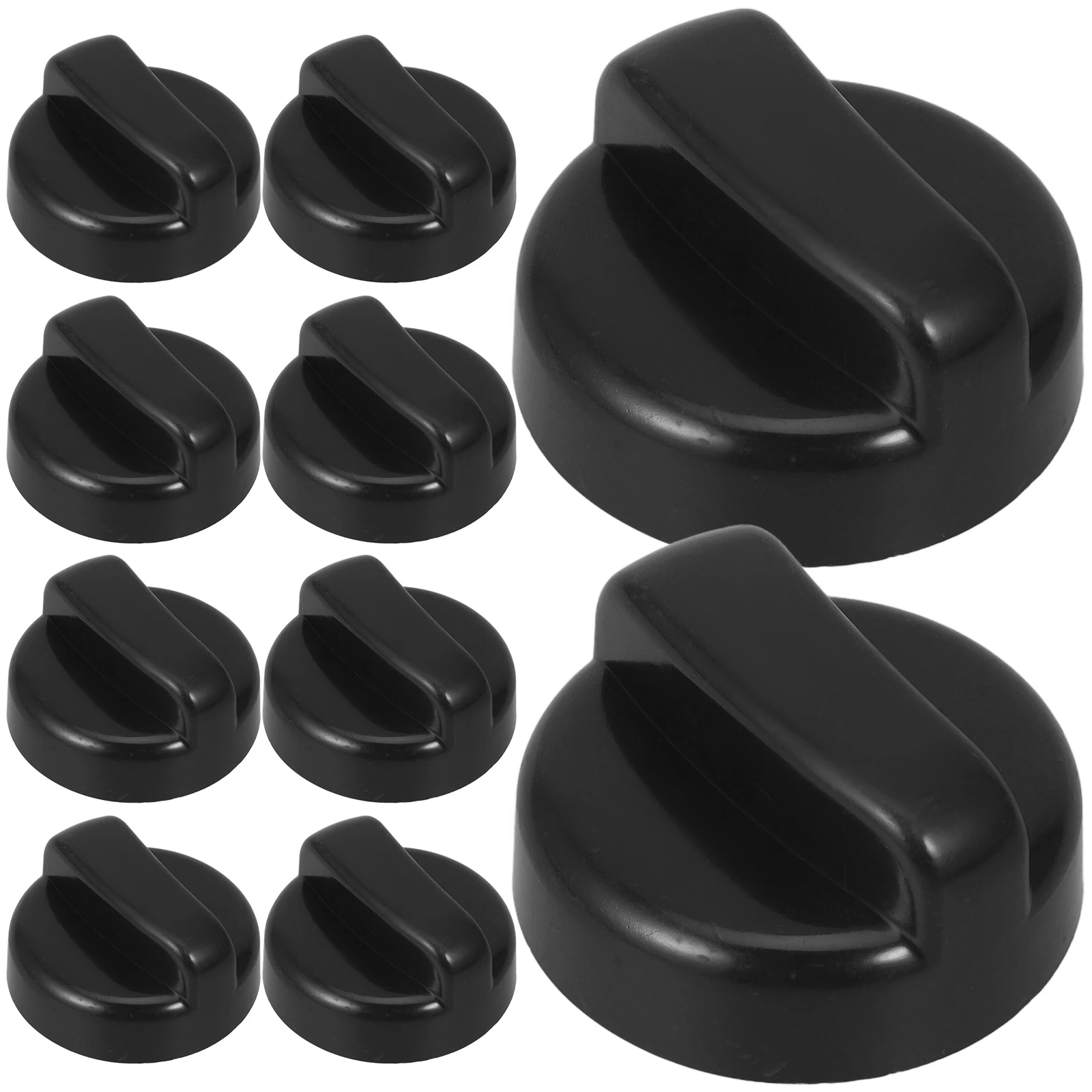 

10pcs Patio Knob Replacement Universal Gas Heater Control Knob Outdoor Heater Accessory For Gas Grill Burner Igniter Repair