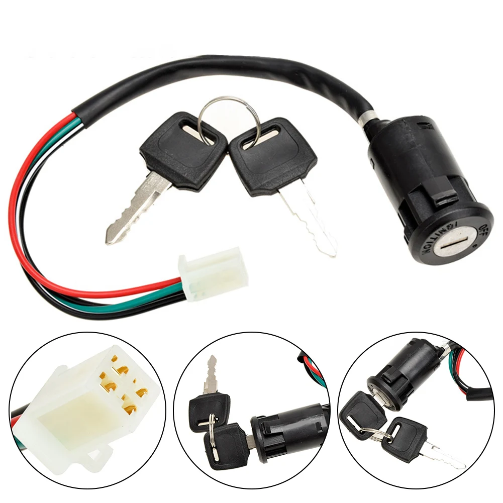 Dirt Bike Accessory Ignition Key Switch Dirt Bike Switch Key Switch Vehicle Accessories Replacement Key Switch