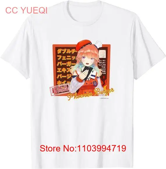 hololive Takanashi Kiara Memorial Scene T-shirt White Unisex Japan Limited