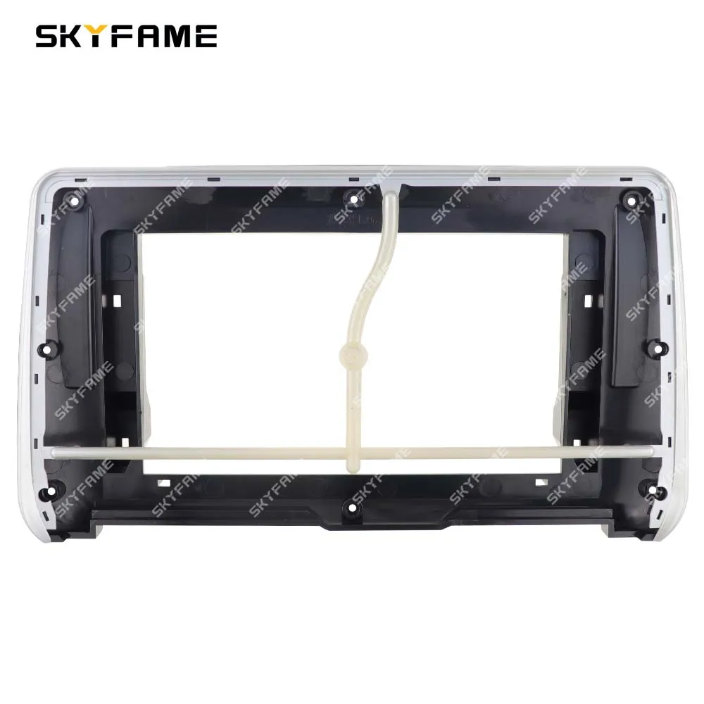 SKYFAME Auto Rahmen Fascia Adapter Canbus Box Decoder Android Radio Dash Fitting Panel Kit Für Honda Crider