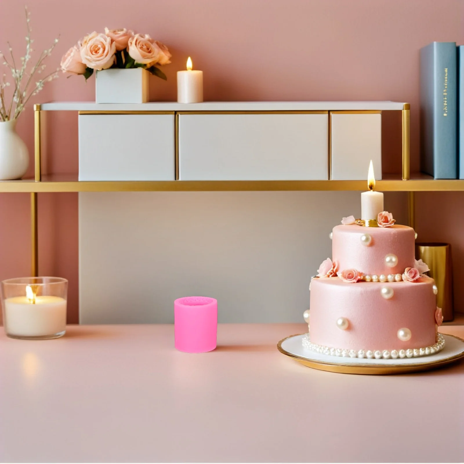 

3 D Cake Mold Baking Decorating Molds Layer Mousse Silicone Three-layer Wedding Fondant
