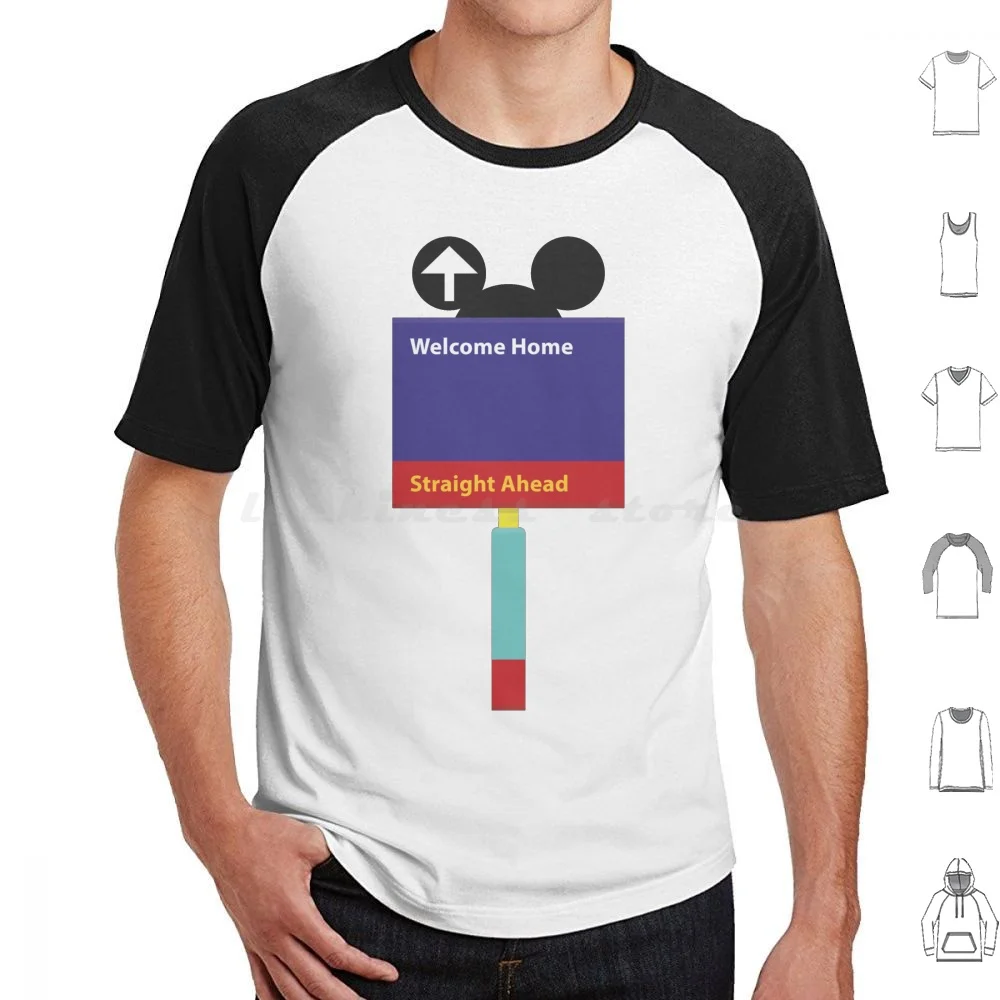 Welcome Home T Shirt 6xl Cotton Cool Tee Walt World Wdw Magic Kingdom Animal Kingdom Studios Typhoon Lagoon Beach Springs Sign