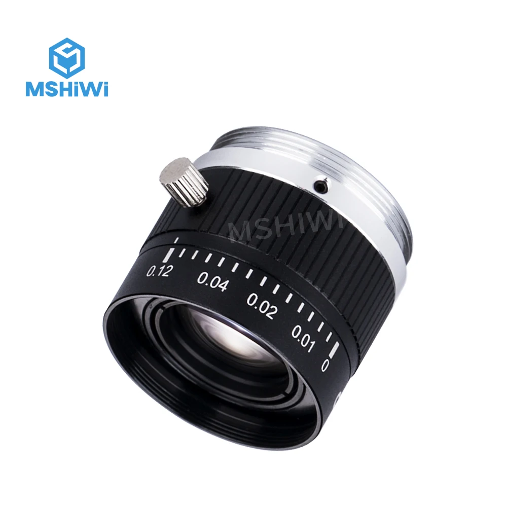 

5MP FA Lens 12mm C Mount 1/1.8" F2.0 Manual Iris Lens Machine Vision Fixed Focal Lens for Industrial Camera ITS Applications