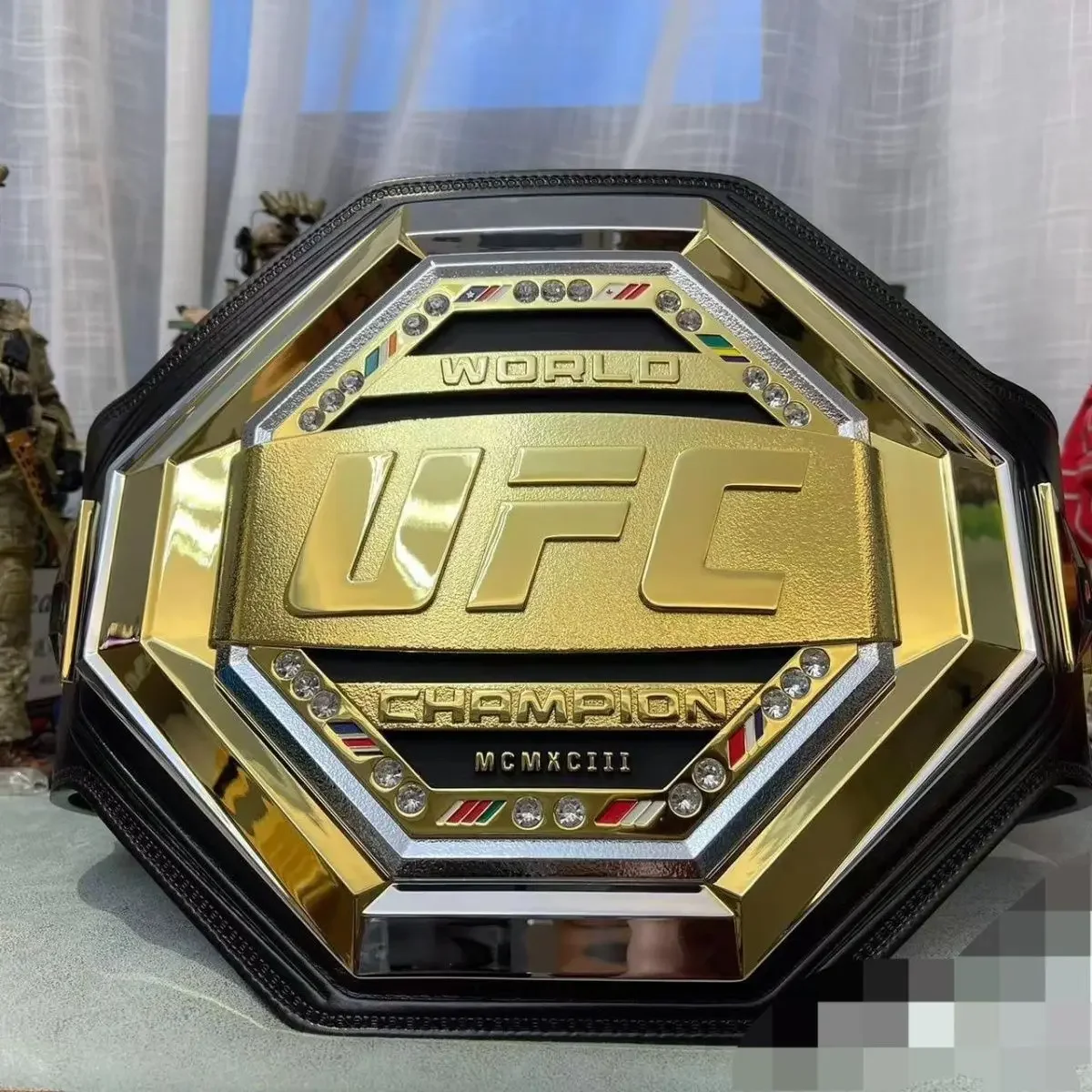 Ufc Boxing Champion Belt Championship Gold Belt Characters Occupation Wrestling Gladiators Belt Cosplay Toys Boy Birthday Gifts