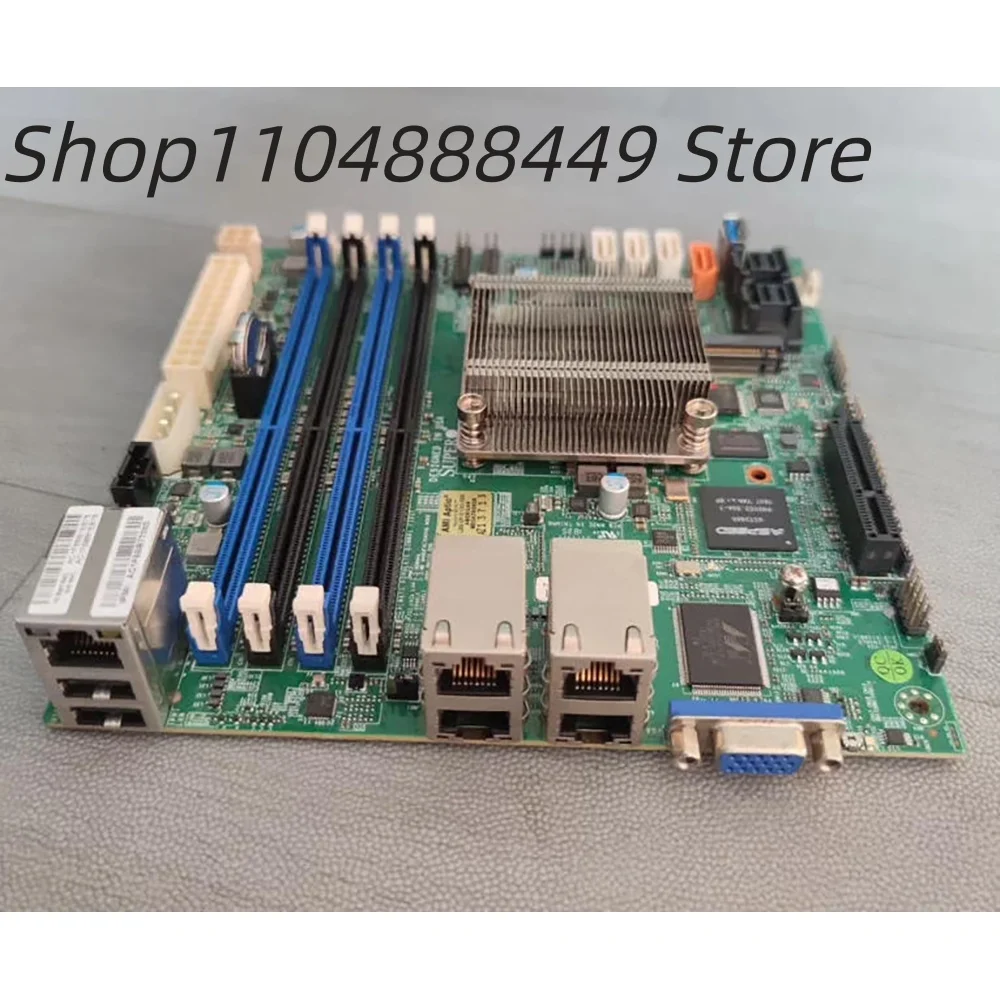 A2SDI-8C-HLN4F C3758 CPU Mini scheda MITX M.2 a 4 porte a bassa potenza a 8 core
