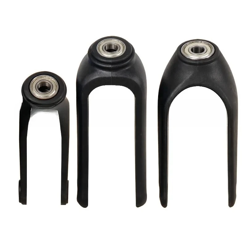 Plastic Front Fork Tire Universal Wheel Solid Wheel 6inch 7inch 8inch Front Wheel